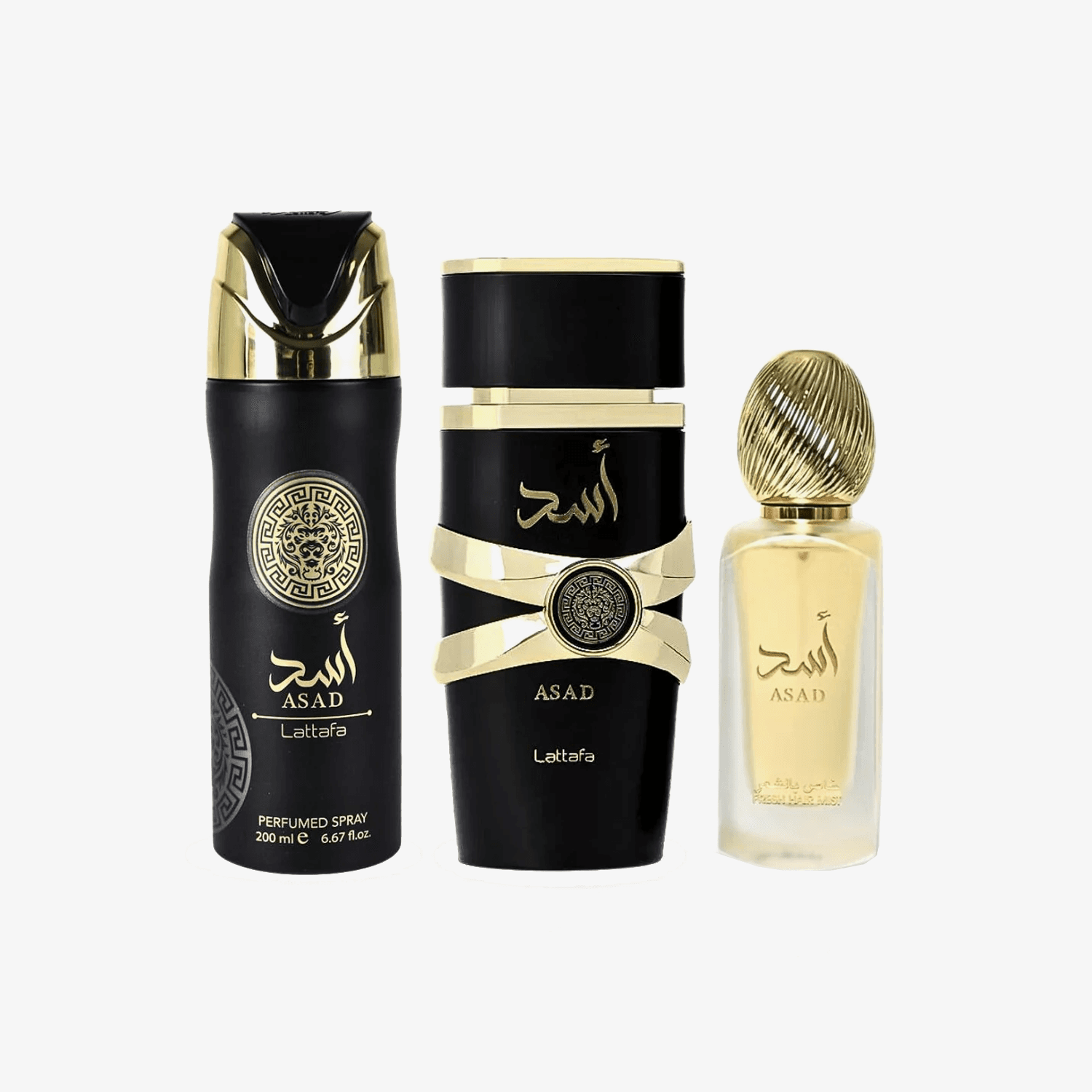 Asad By Lattafa Set (3x30ml)