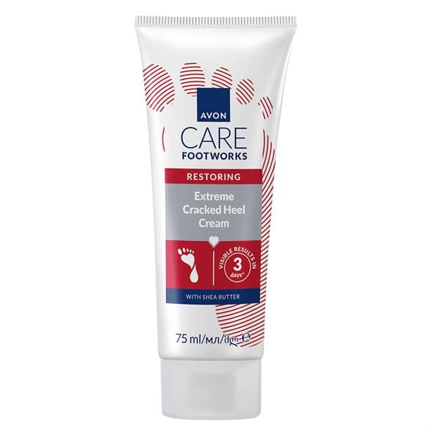 Avon Care Footworks Extreme Cracked Heel Cream 75ml