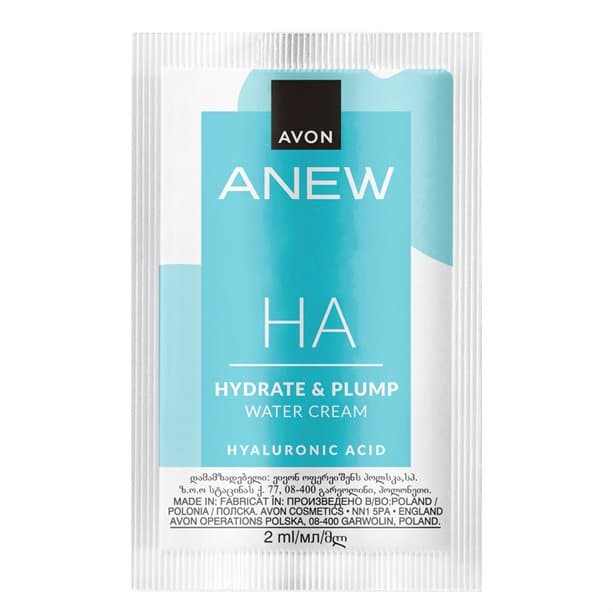 Anew Hydrate & Plump Water Cream Sample Sachet 2ml