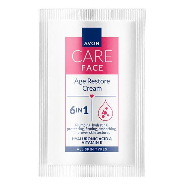 Avon Care Age Restore Face Cream Sample Sachet 2ml