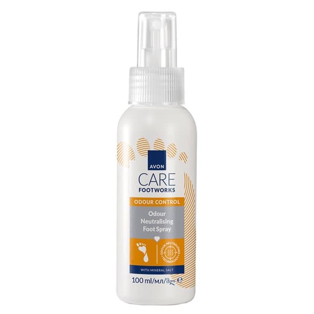 Avon Care Footworks Odour Neutralising Foot Spray 100ml