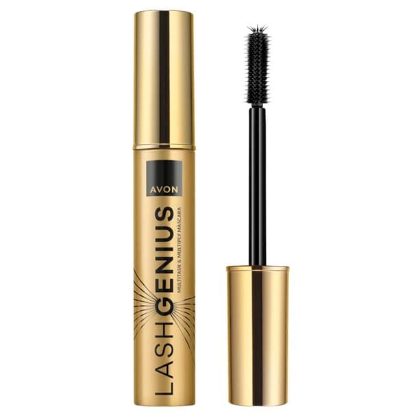 Avon Lash Genius Multitask & Multiply Blackest Black Mascara 10ml