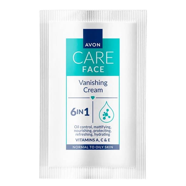 Avon Care Vanishing Face Cream Sample Sachet 2ml