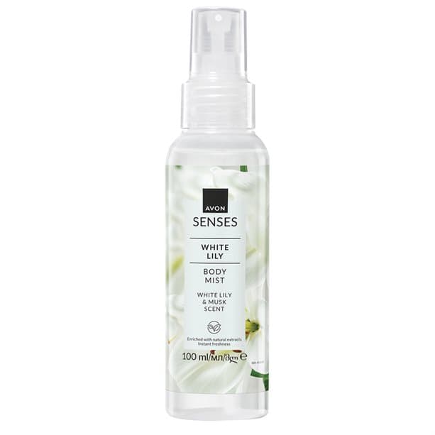 Senses White Lily Body Mist 100ml