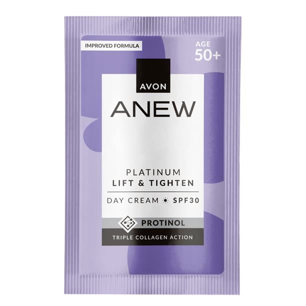 Anew Platinum Lift & Tighten Day Cream SPF 30 Sample Sachet 2ml