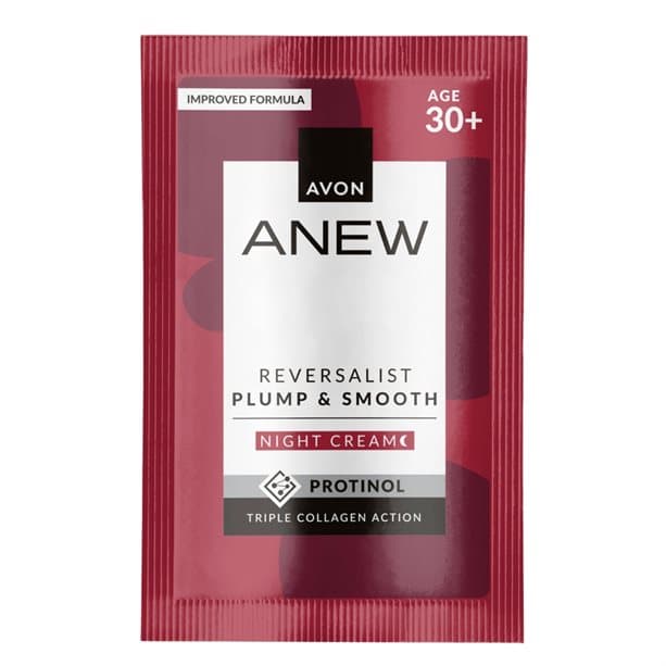 Anew Reversalist Plump & Smooth Night Cream Sample Sachet 2ml
