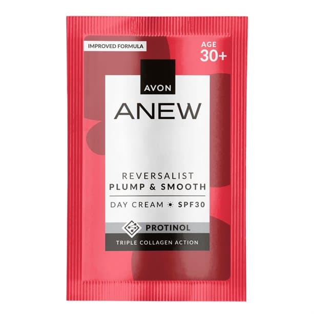 Anew Reversalist Plump & Smooth Day Cream SPF 30 Sample Sachet 2ml