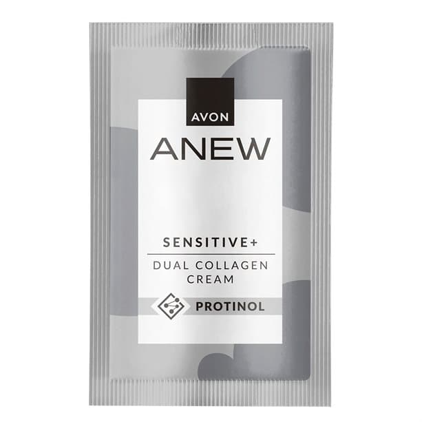Anew Sensitive+ Dual Collagen Cream Sample Sachet 2ml