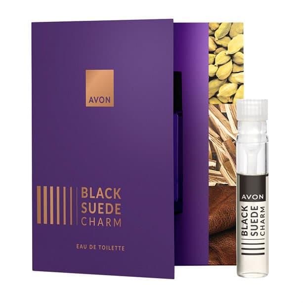 Black Suede Charm Sample Vial 0.6ml