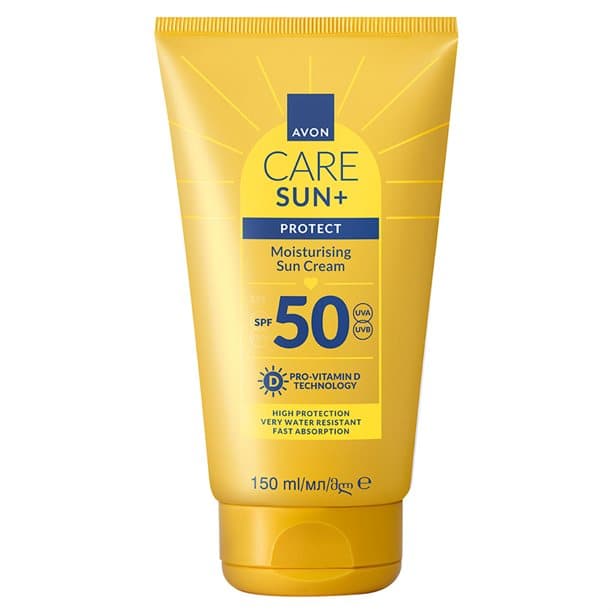 Avon Care Sun+ Protect Moisturising Sun Cream SPF 50 150ml