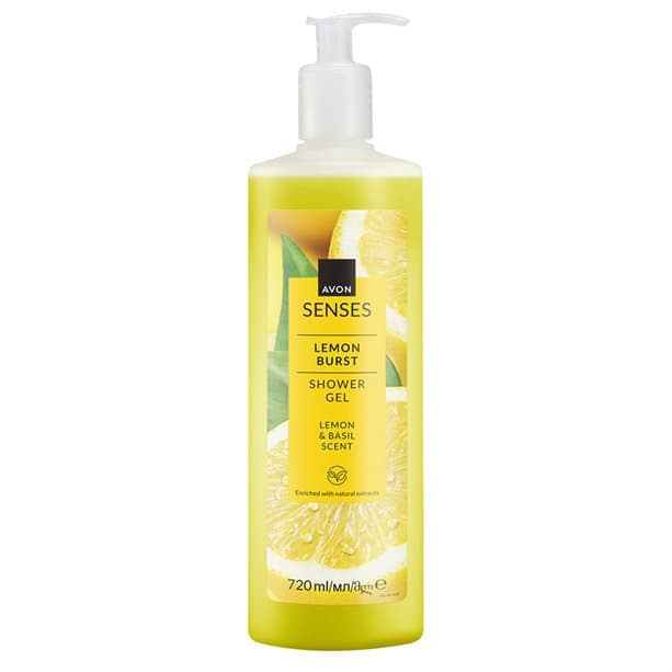 Senses Lemon Burst Shower Gel 720ml