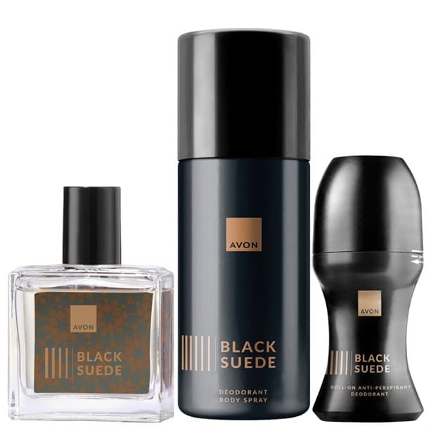 Black Suede Eau de Toilette, Body Spray & Roll-On