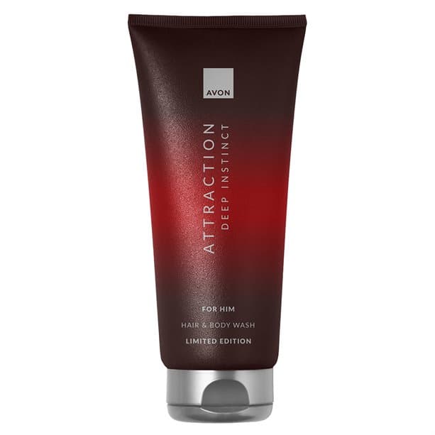 Attraction Deep Instinct for Him Hair & Body Wash 200ml