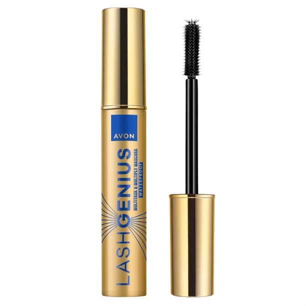 Avon Lash Genius Multitask & Multiply Blackest Black Waterproof Mascara 10ml