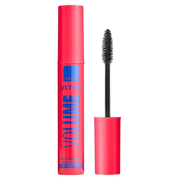 Avon Ultra Volume Blackest Black Waterproof Mascara 10ml