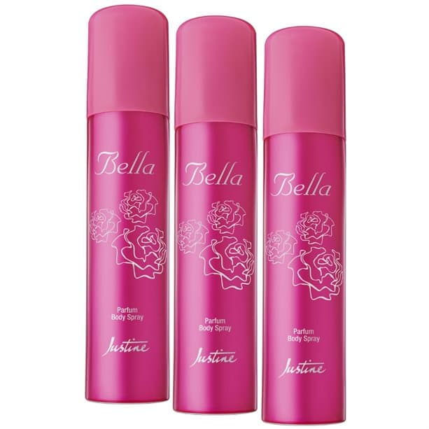 3x Bella Parfum Body Spray - 100ml